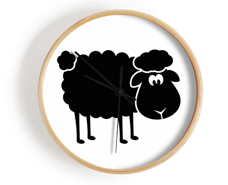 Black Sheep Clock - Wallart-Direct UK