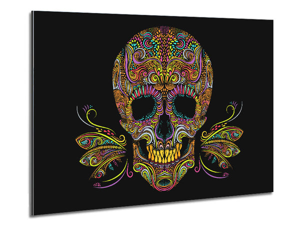 Colourful Mexican Skull