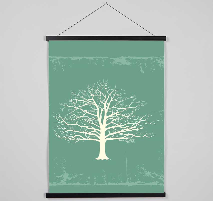 Big Oak Tree Hanging Poster - Wallart-Direct UK