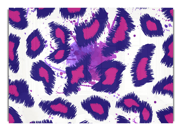 Pop Art Leopard Print