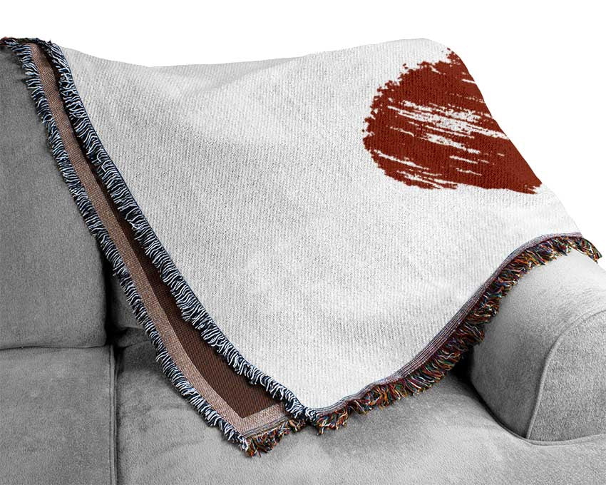 All Love Hearts Woven Blanket