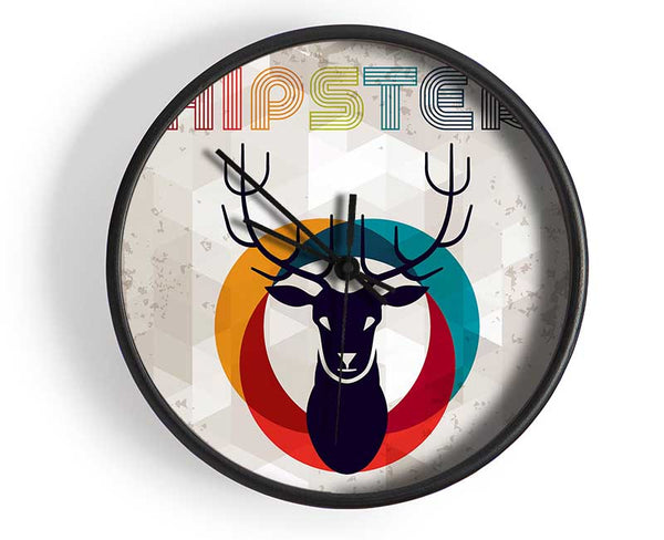 Hipster Clock - Wallart-Direct UK