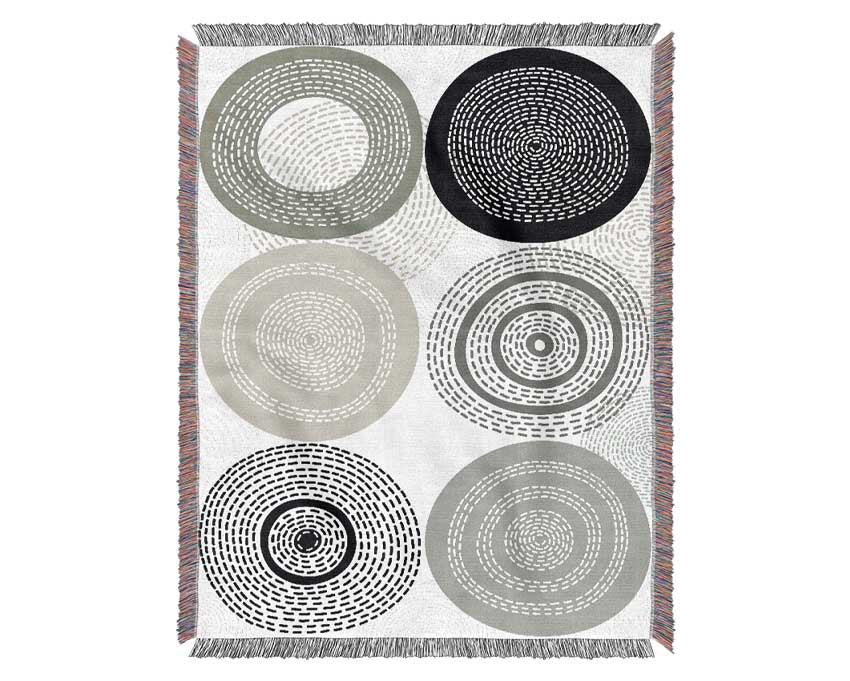 Crop Circles Woven Blanket