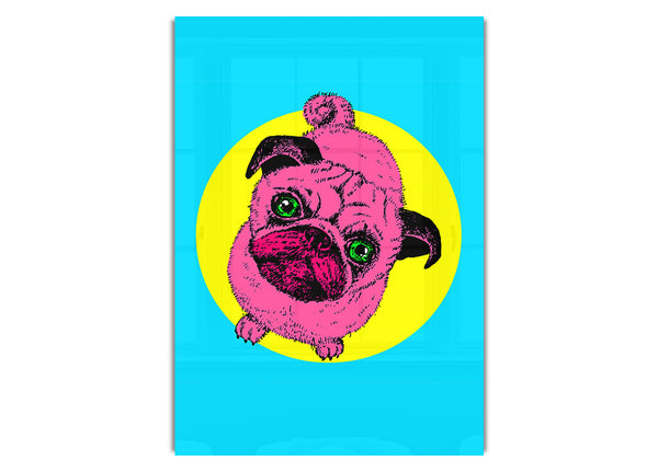 Pug Dog Pink