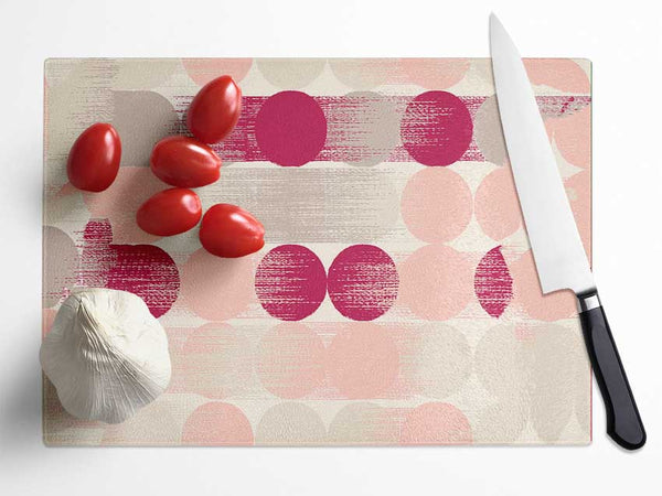 Just Dots Glass Chopping Board