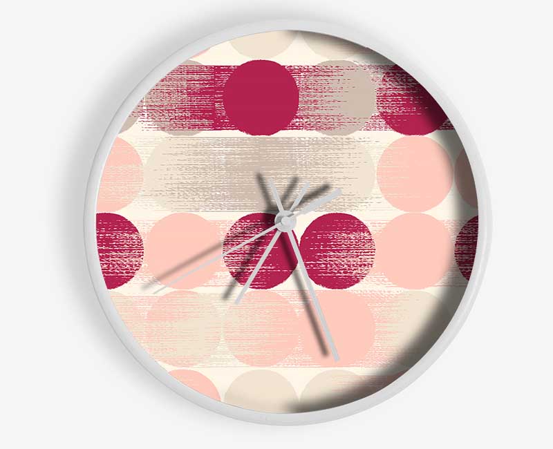 Just Dots Clock - Wallart-Direct UK