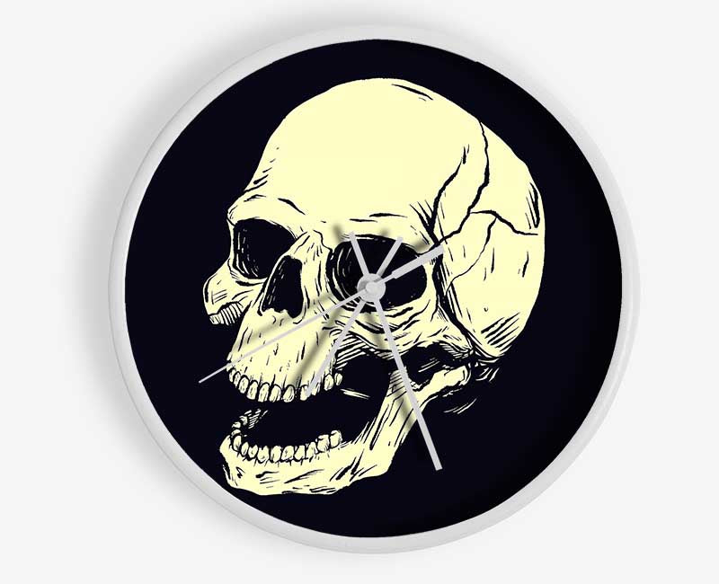 Laughing Skull Clock - Wallart-Direct UK