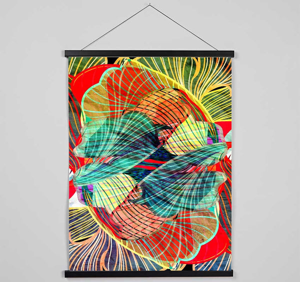 Patterns Of Time 2 Hanging Poster - Wallart-Direct UK