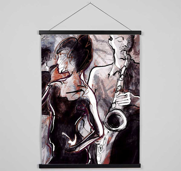 Playing The Blues 4 Hanging Poster - Wallart-Direct UK