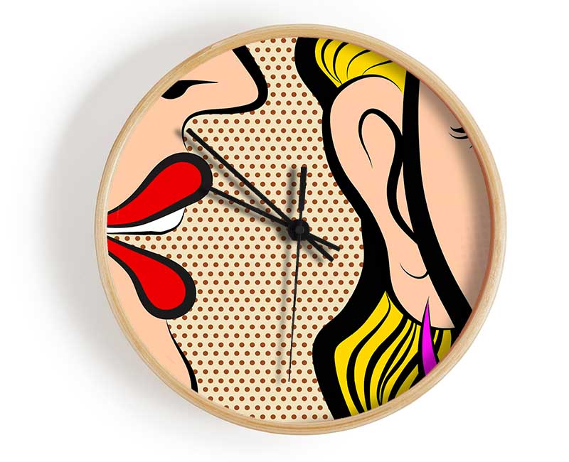 Heres Talking To You Clock - Wallart-Direct UK