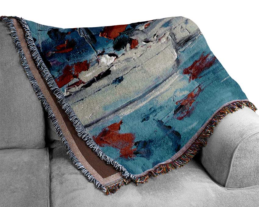 In The Harbour Woven Blanket