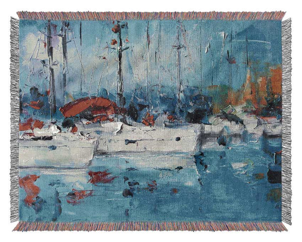 In The Harbour Woven Blanket