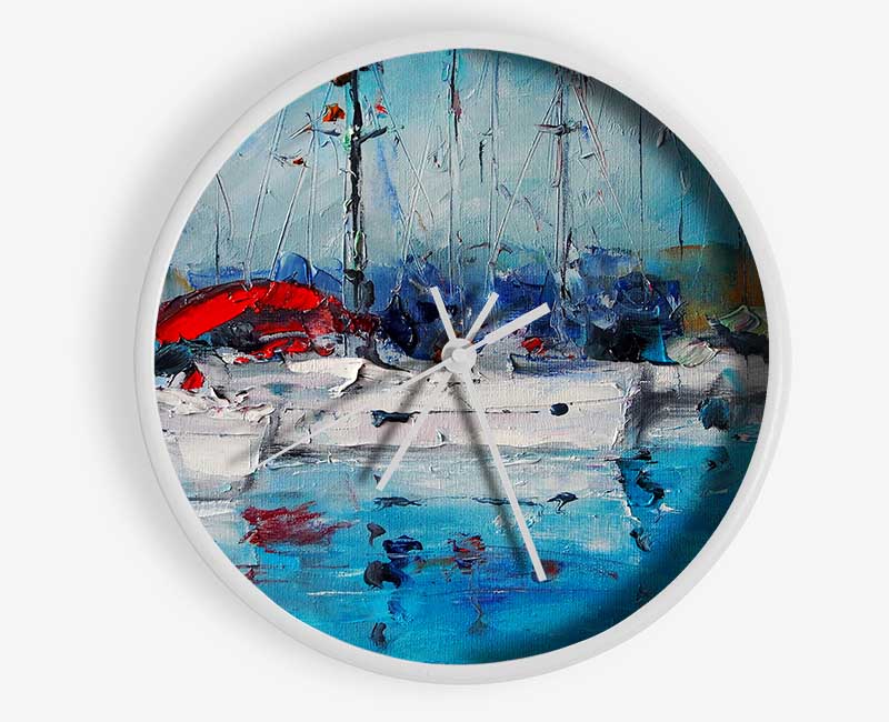 In The Harbour Clock - Wallart-Direct UK