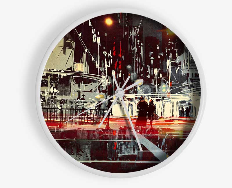 Energy Of The City Clock - Wallart-Direct UK