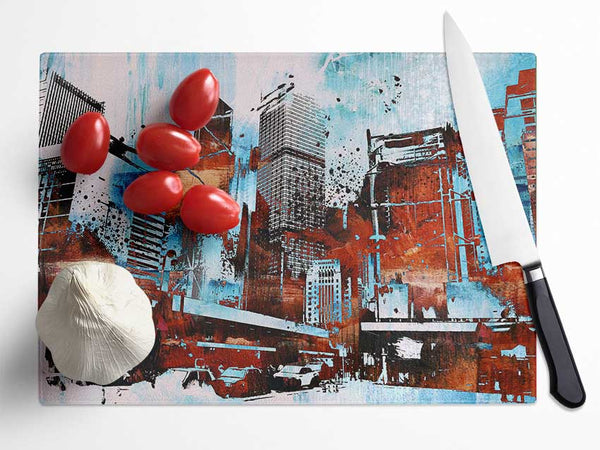 Chocolate City Blues 1 Glass Chopping Board