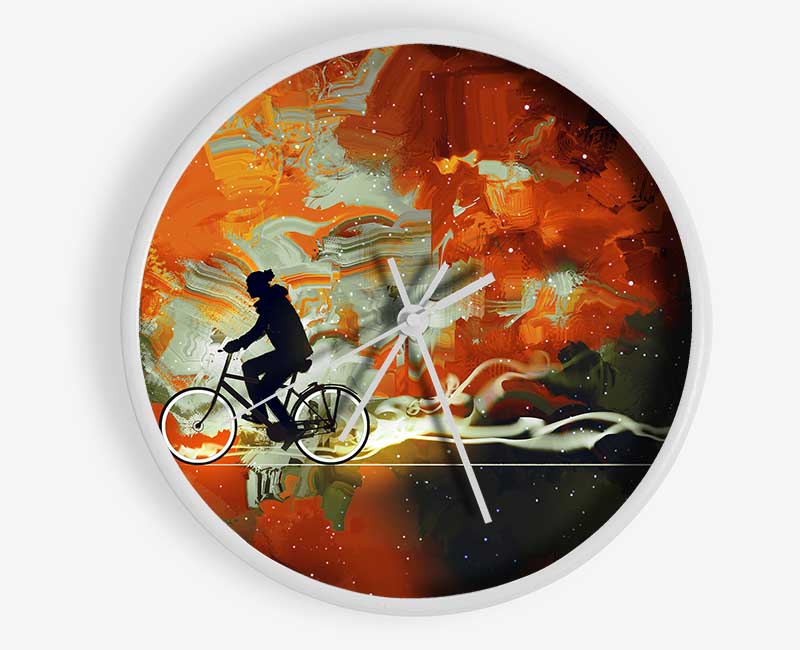 Space And Time Clock - Wallart-Direct UK