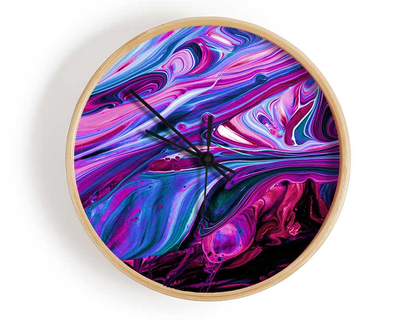 Liquid Melt Clock - Wallart-Direct UK