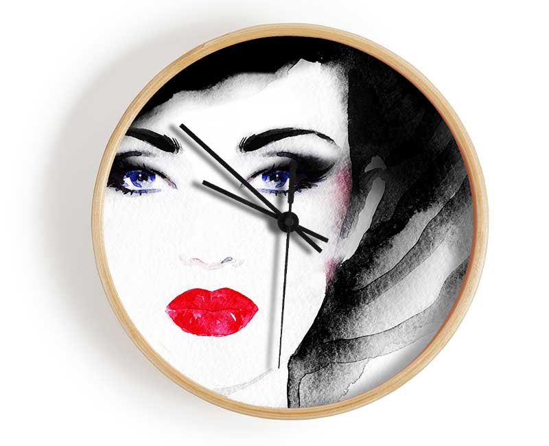 Classical Beauty 2 Clock - Wallart-Direct UK