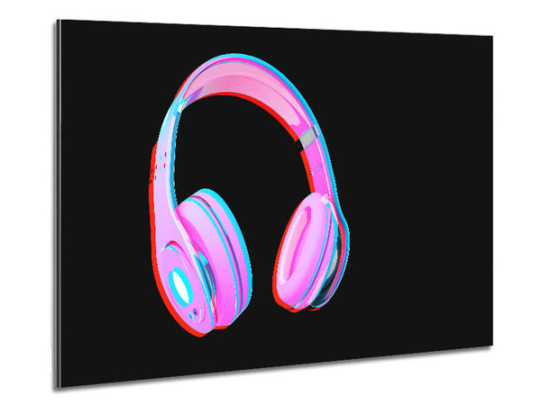 Funky Pink Headphones