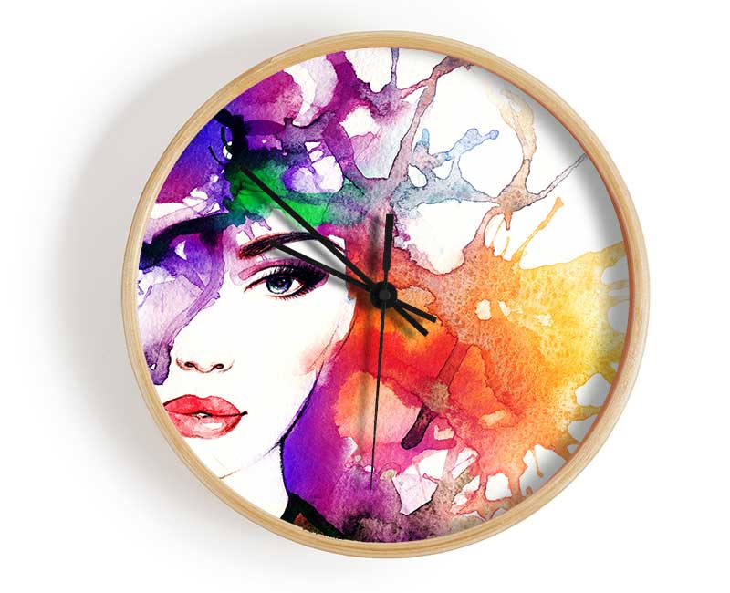 Classical Beauty 3 Clock - Wallart-Direct UK