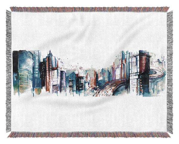 City Of Dreams Woven Blanket