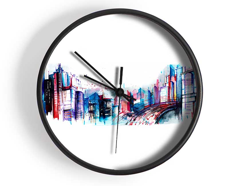 City Of Dreams Clock - Wallart-Direct UK