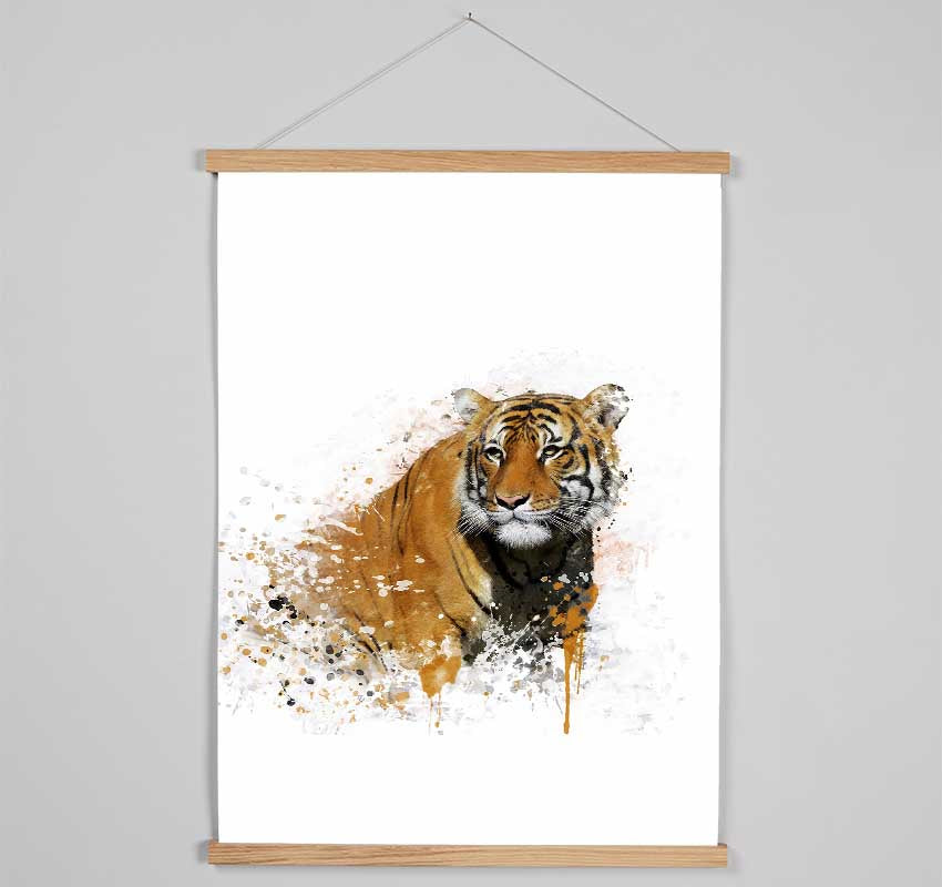 Tiger Splash Hanging Poster - Wallart-Direct UK