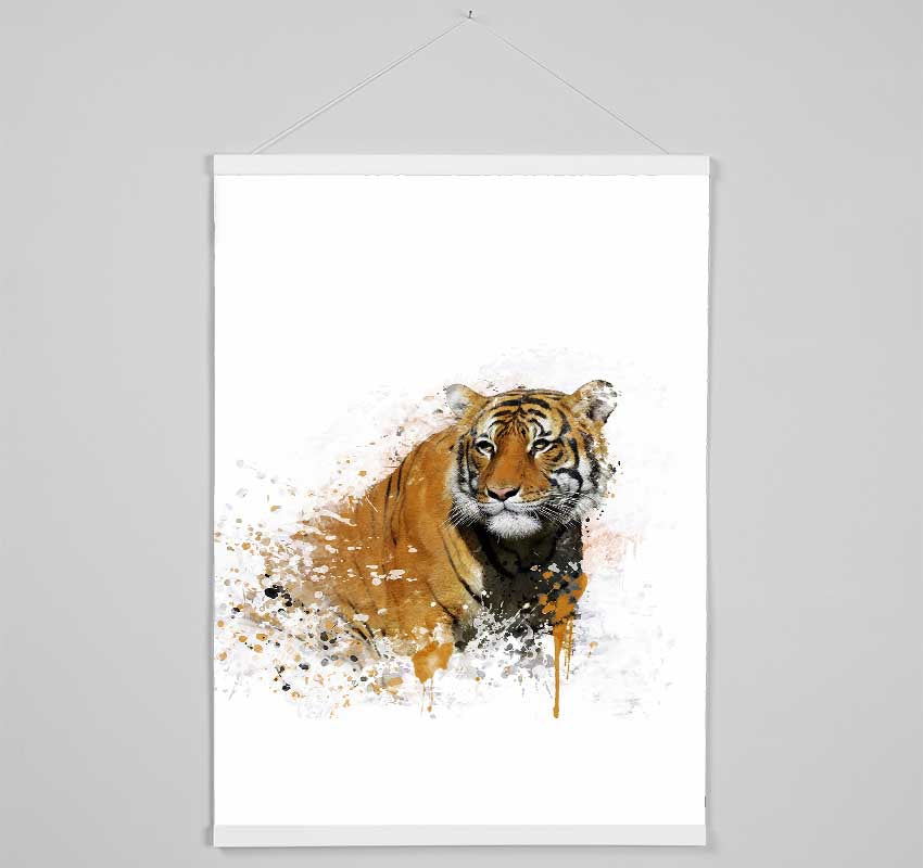 Tiger Splash Hanging Poster - Wallart-Direct UK