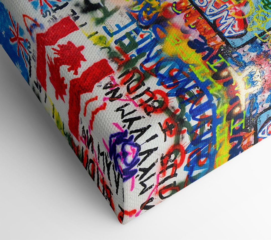 Picture of Graffiti Overload Canvas Print Wall Art