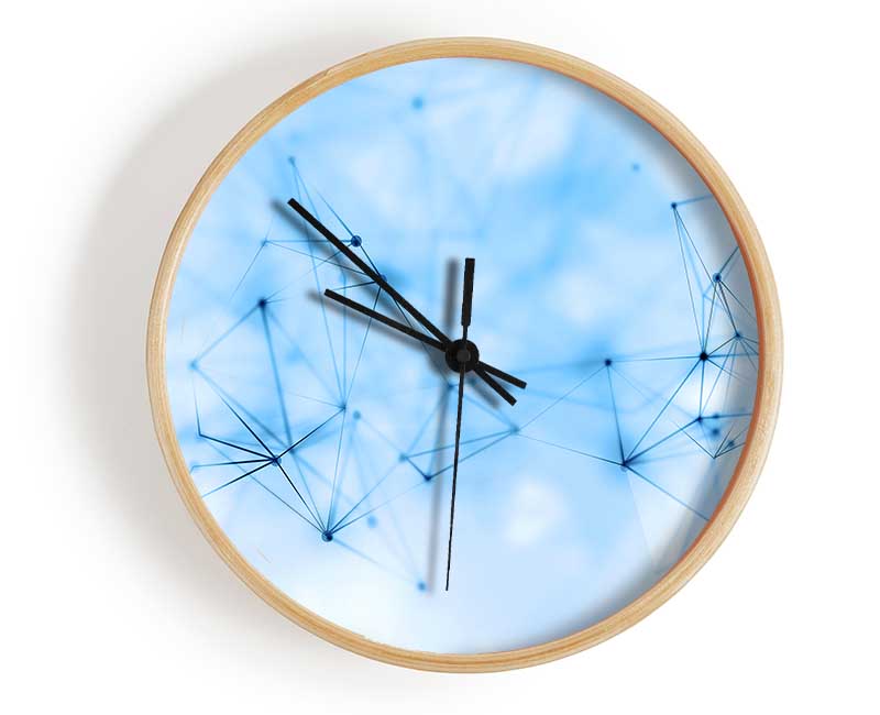 Wired Up Clock - Wallart-Direct UK