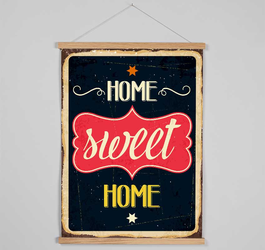 Home Sweet Home 3 Hanging Poster - Wallart-Direct UK