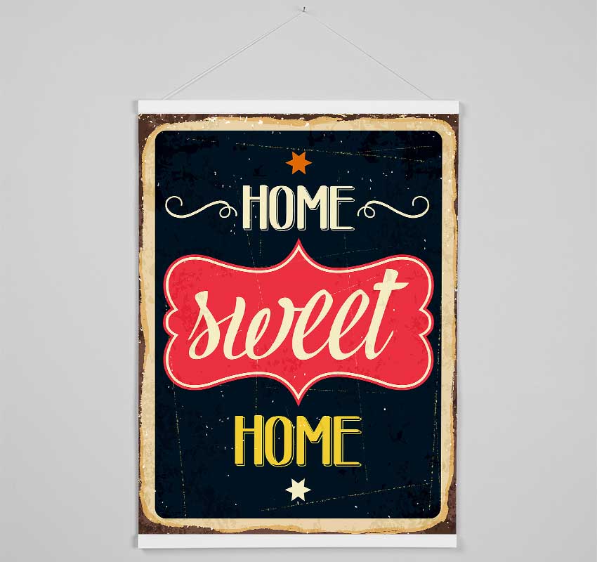 Home Sweet Home 3 Hanging Poster - Wallart-Direct UK