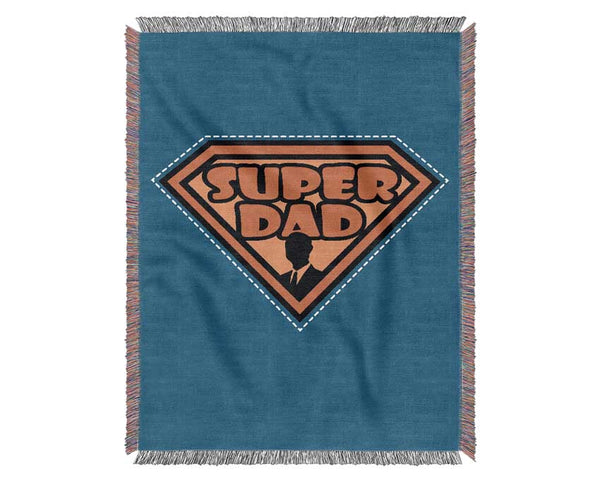 Super Dad Woven Blanket