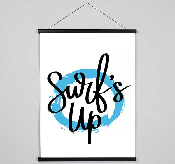 Surfs Up Hanging Poster - Wallart-Direct UK