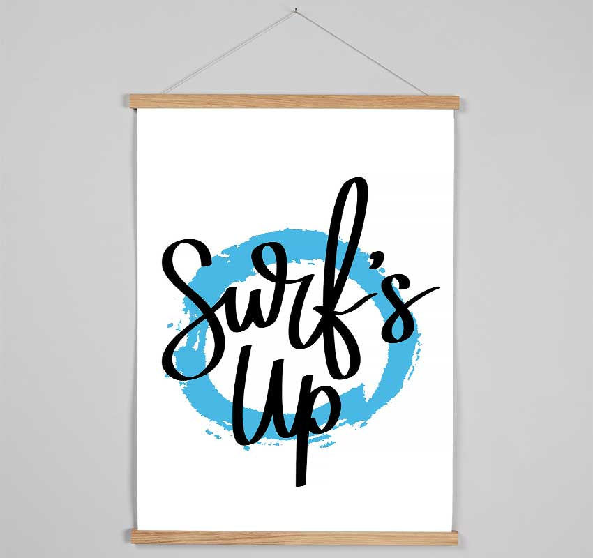 Surfs Up Hanging Poster - Wallart-Direct UK