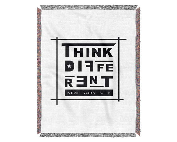 Think Different Woven Blanket