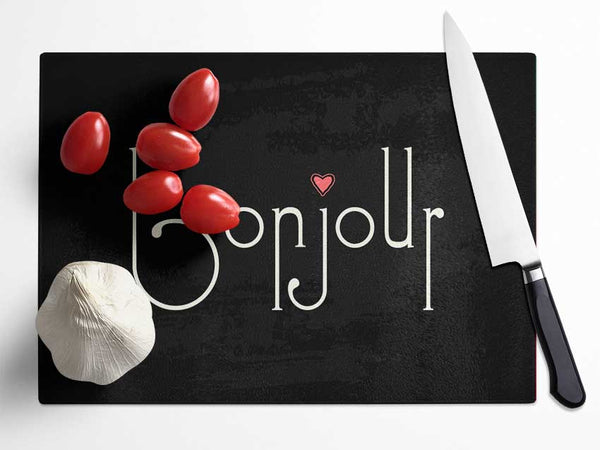 Bonjour 2 Glass Chopping Board