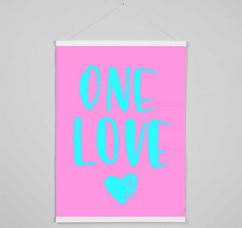 One Love Hanging Poster - Wallart-Direct UK