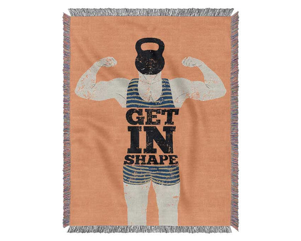 Get In Shape Woven Blanket