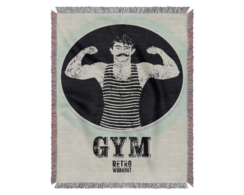 Gym Workout Woven Blanket