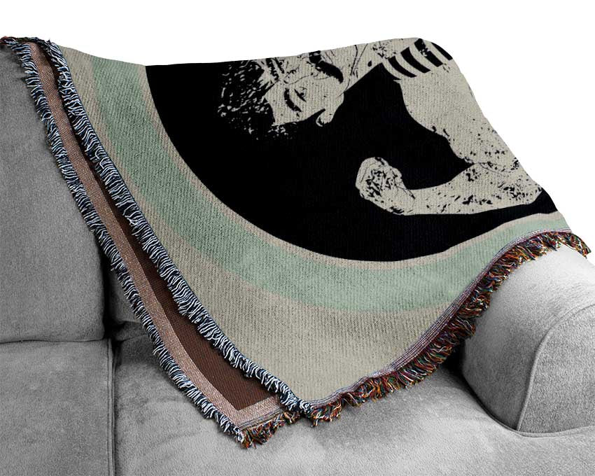 Gym Workout Woven Blanket