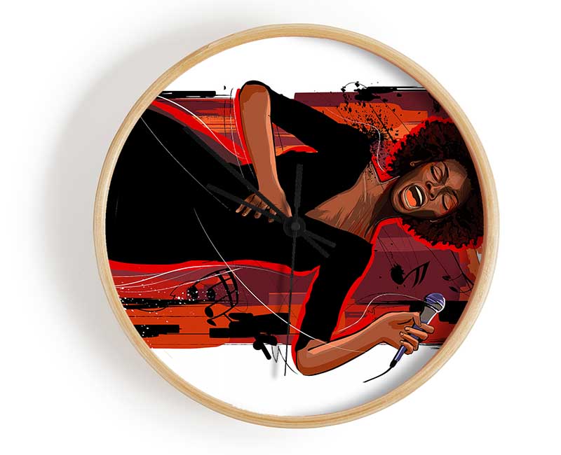 Soul Singer Clock - Wallart-Direct UK