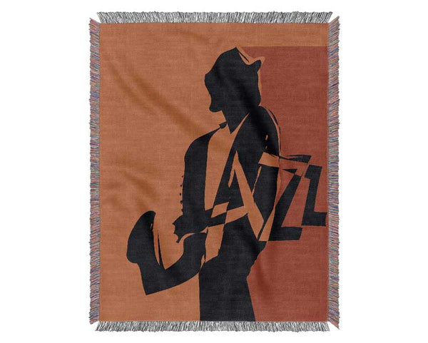 Jazz Player Woven Blanket