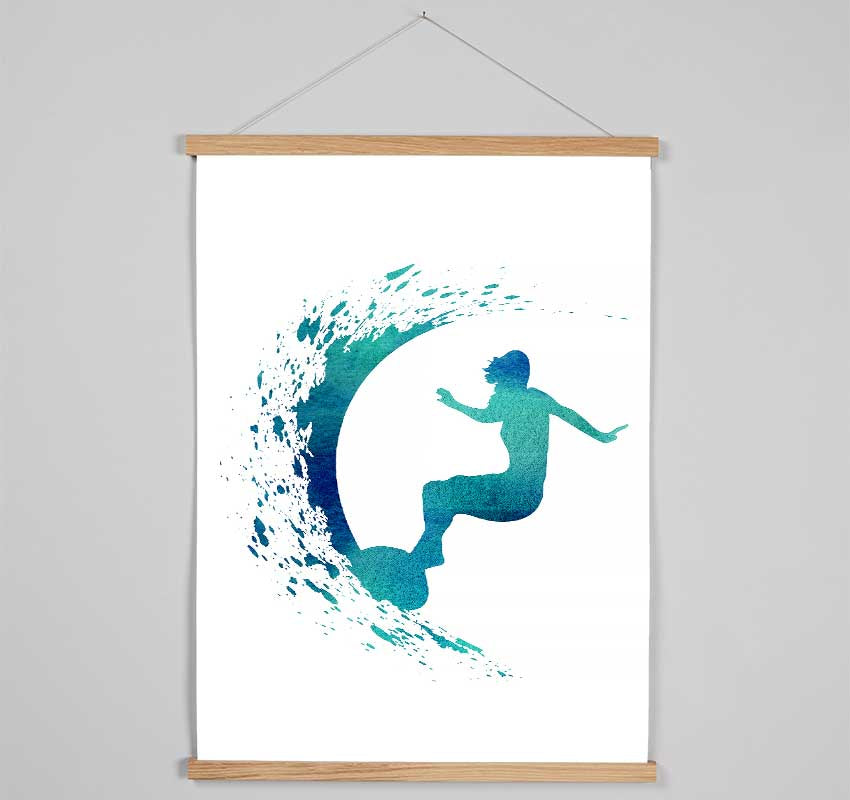 Surf Dream Hanging Poster - Wallart-Direct UK