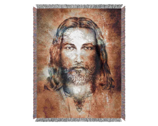 Jesus Woven Blanket