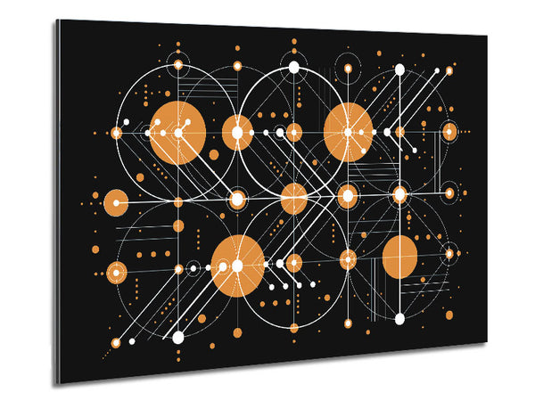 Circles Of Connections Orange