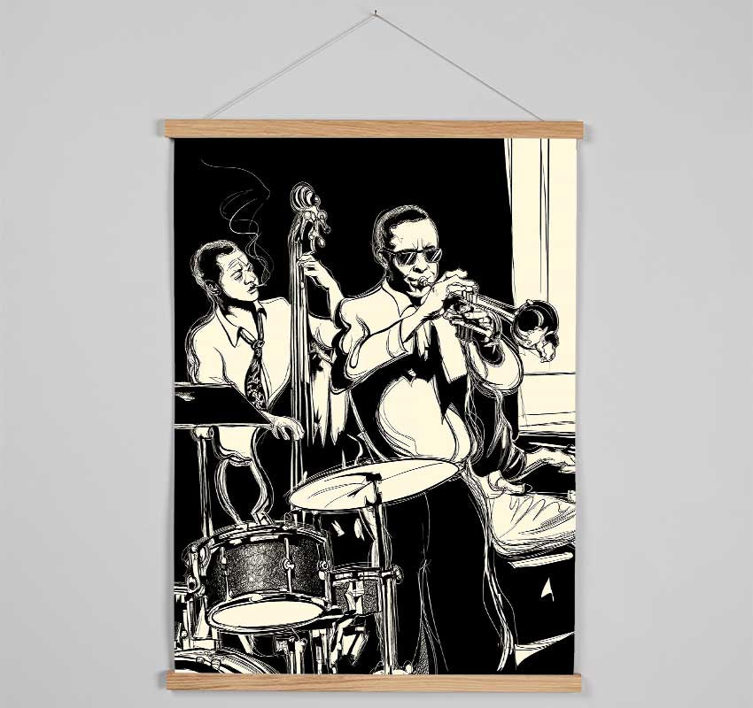 Blues Band Hanging Poster - Wallart-Direct UK