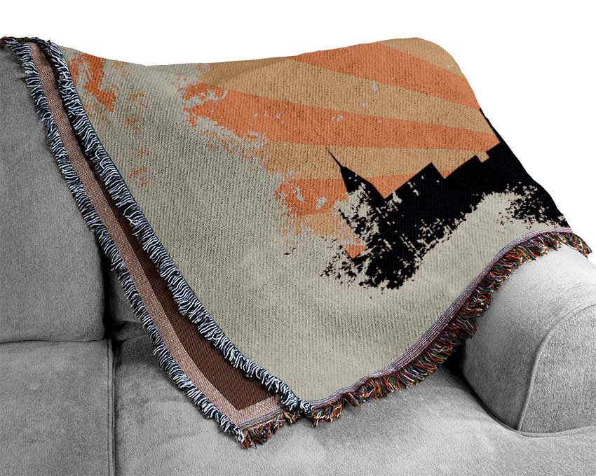 New York Son Beams Woven Blanket