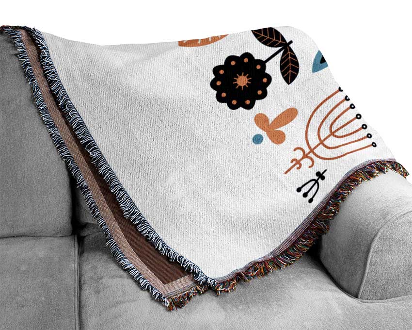 Foxy Garden Woven Blanket