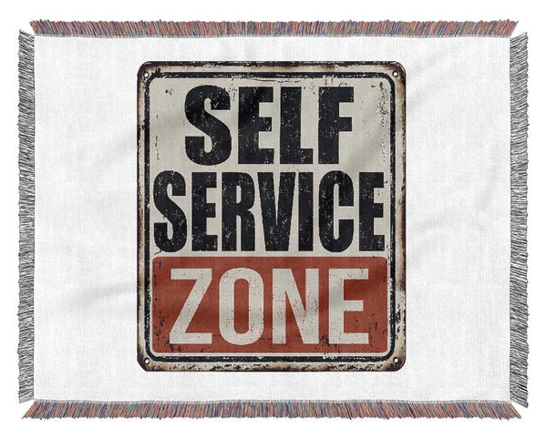 Self Service Zone Woven Blanket